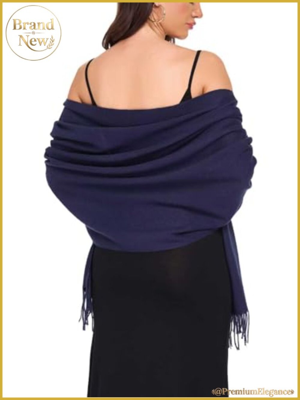 Pashmina Shawl Wrap Women Evening Dress Wedding Scarf